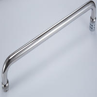 Glass door handle